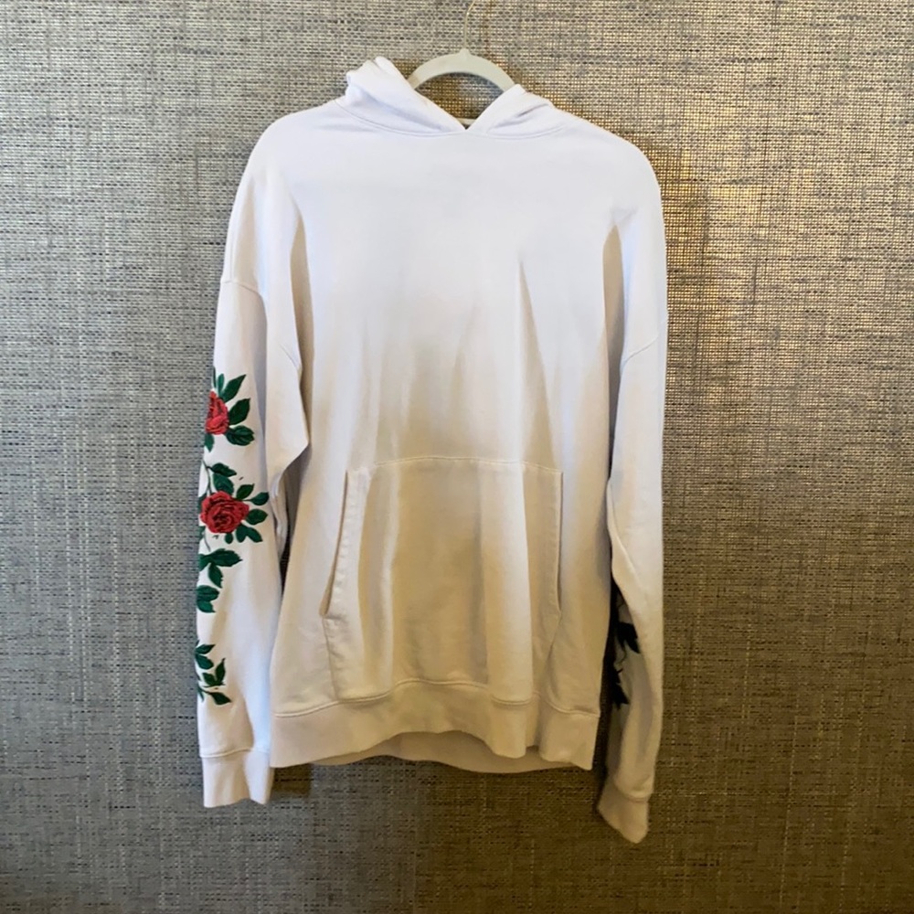 Forever 21 rose hoodie